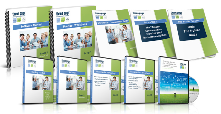 Three Page® Level 3 Product Package Test